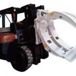 Forklift Attachment 360 Pag-ikot ng Single Arm Paper Roll Clamp