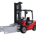 3T Forklift na may Attachment Bale Clamp