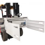 Forklift na may bale clamp attachment supplier