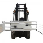 Mahusay na Hydraulic Revolving Bale Clamp para sa Forklift Truck