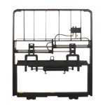 Malakas na Tungkulin Hydraulic Metal Fork Positioner Para sa Diesel Forklift