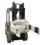 Mahusay na Hydraulic Forklift Attachment rotating Fork Clamp (2 Pares Fork)