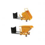 Forklift Dump Bucket / Forklift Hopper Bin / Tipping Laktawan Para sa Forklift