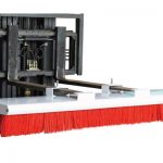 Fork trak na naka-mount na kalye ng sweeper ng kalye para sa forklift